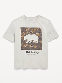 Short-Sleeve Logo-Graphic T-Shirt for Boys