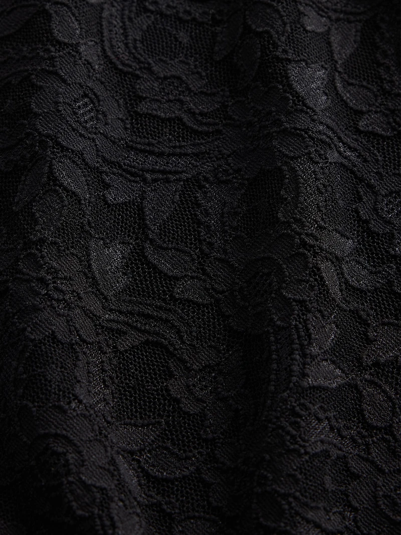 Mixed Media Maxi Dress