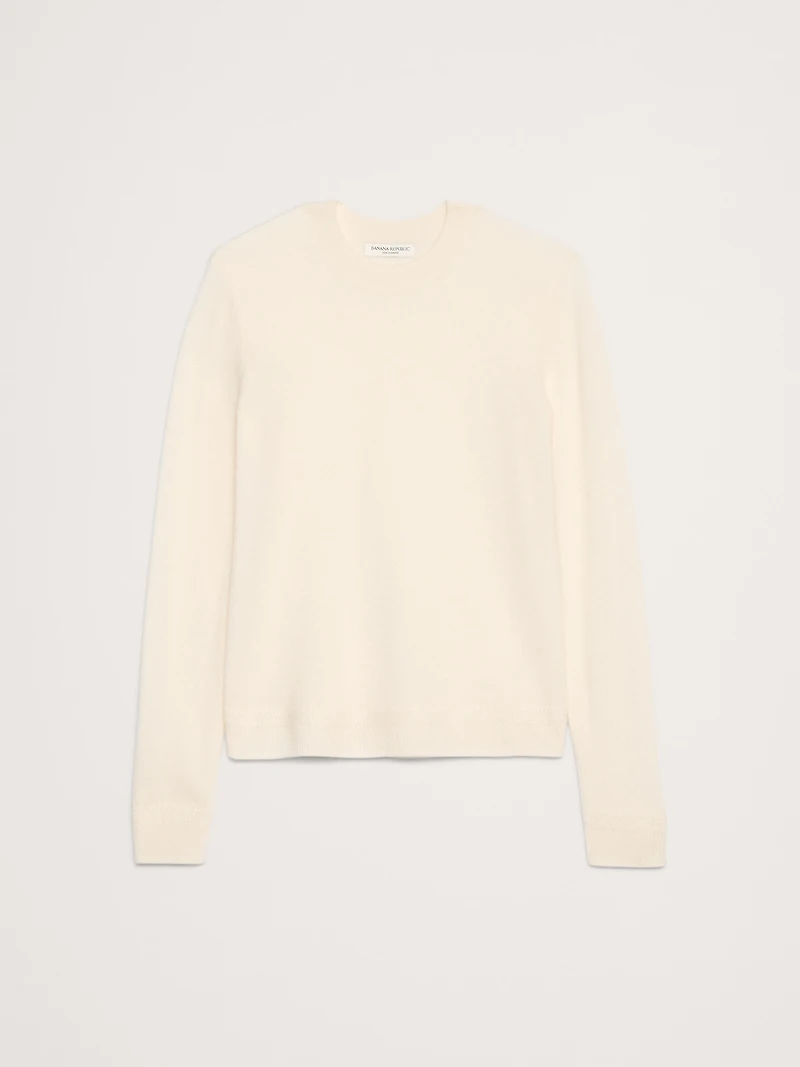 Lightweight Cashmere Crew-Neck Sweater