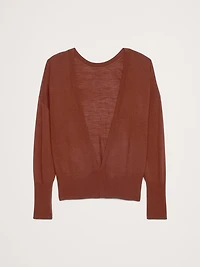 Merino Backless Sweater