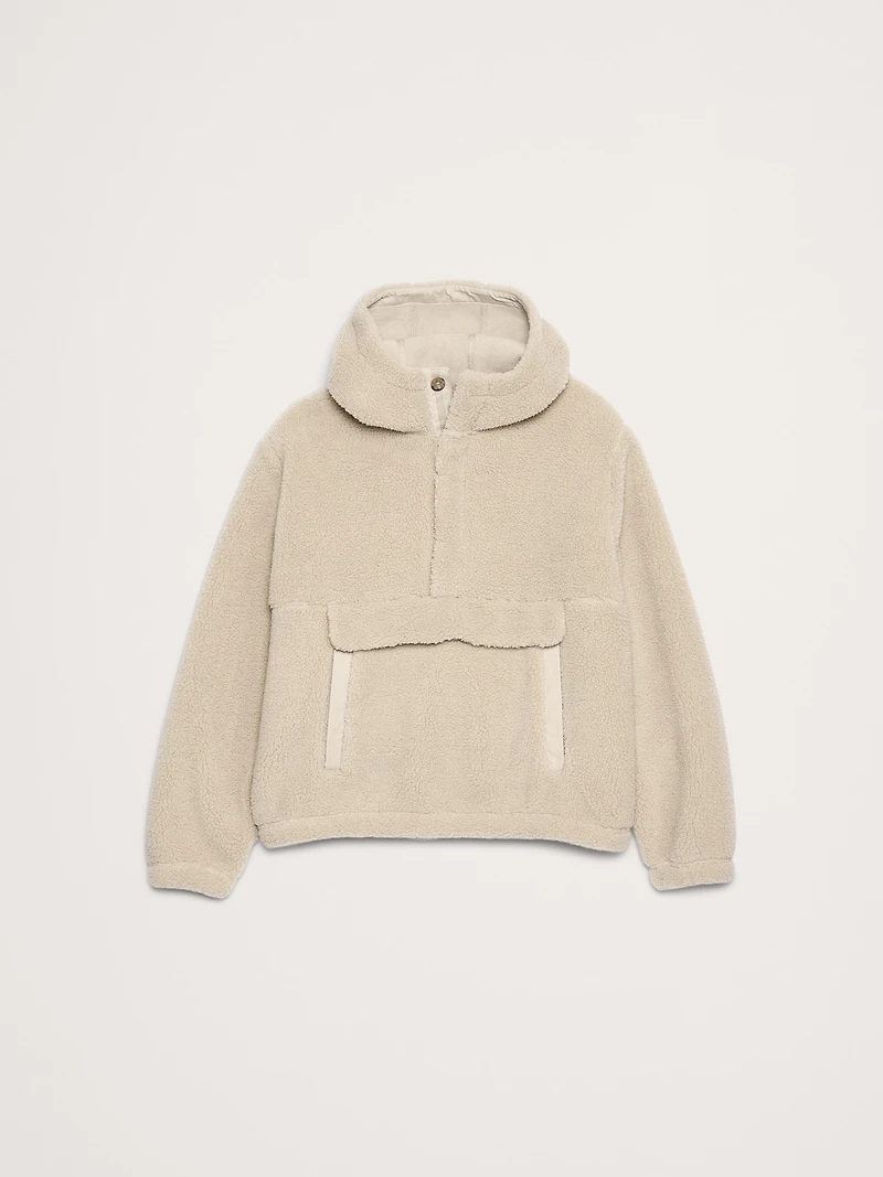 Sherpa Hoodie Sweatshirt