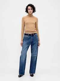 CashSoft Stretch Turtleneck Sweater