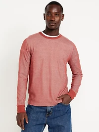 Crew-Neck Waffle T-Shirt