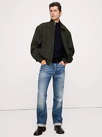 Plaid Flannel Harrington Jacket