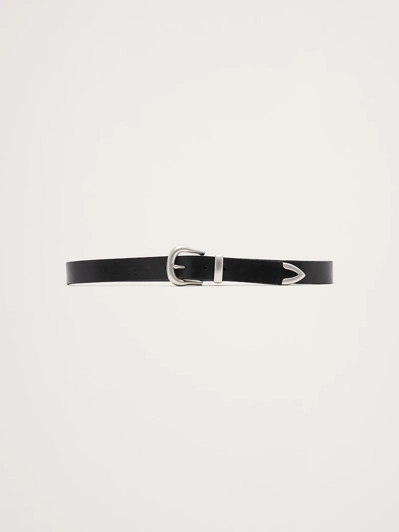 Western Leather Belt