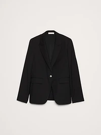 Slim Italian Wool Blazer