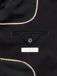 Slim Italian Wool Blazer