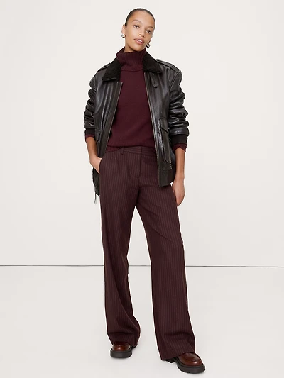 The Everyday Wide-Leg Pant Flannel