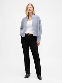 Low Rise '90s Slim Straight Jeans