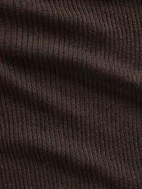 High-Neck Sheer Sweater