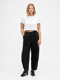 High Rise Barrel Jeans