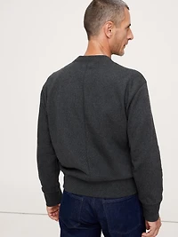 Brushed Fleece Crew-Neck Sweatshirt