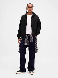 Adult Heavyweight Oversized Zip Hoodie