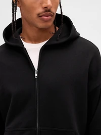 Adult Heavyweight Oversized Zip Hoodie