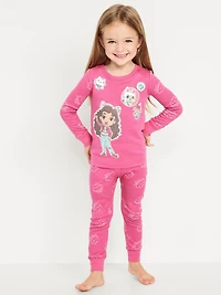 Gabby's Dollhouse™ Unisex Graphic Snug-Fit Pajama Set for Toddler & Baby