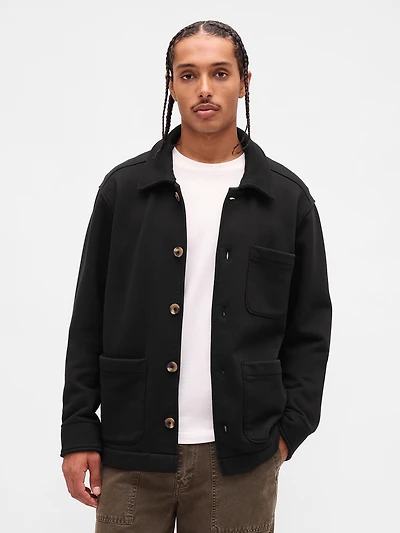 French Terry Chore Jacket