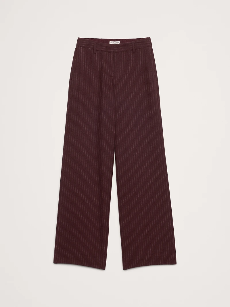 The Everyday Wide-Leg Pant Flannel