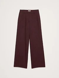 The Everyday Wide-Leg Pant Flannel