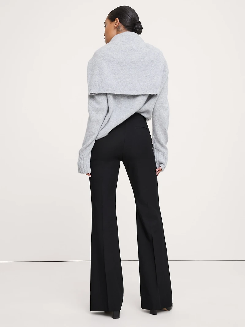 High-Rise Modern Flare City Stretch Pant