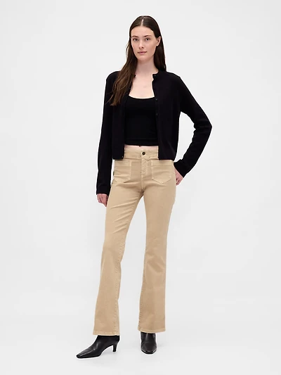Low Rise Twill Long & Lean Pants