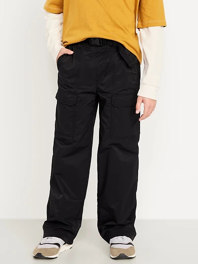 Super Baggy Belted Pull-On Cargo Pants for Boys