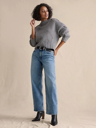 Mid-Rise 90S Loose Jean