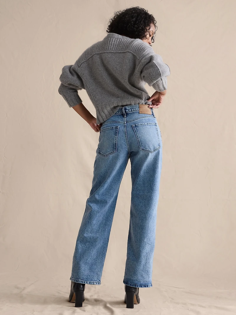 Mid-Rise 90S Loose Jean