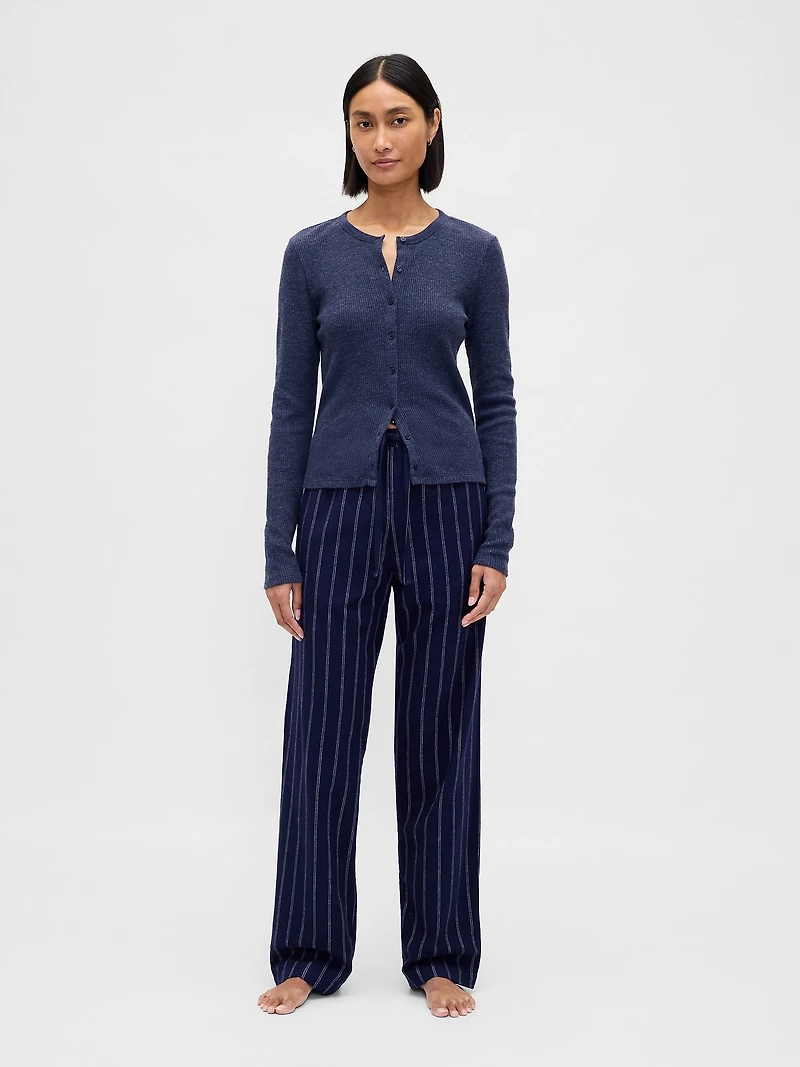 Waffle PJ Cardigan