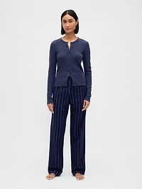 Waffle PJ Cardigan