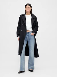 Mid Rise Rigid Relaxed Flare Jeans