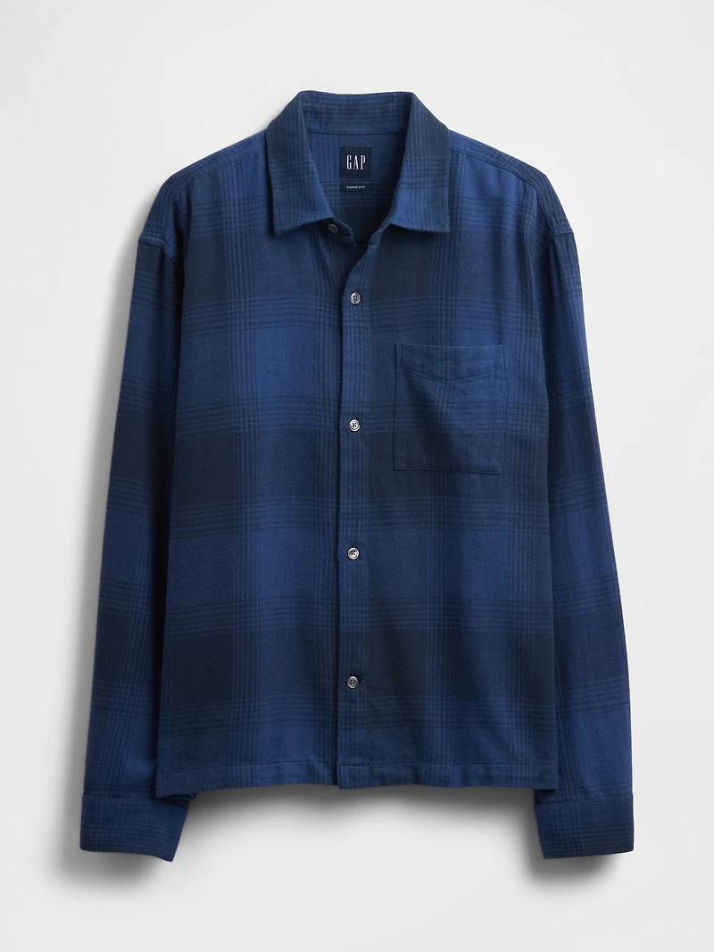 Relaxed Flannel Shirt