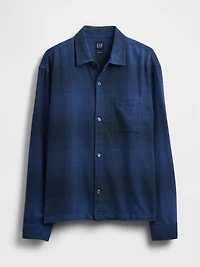 Relaxed Flannel Shirt