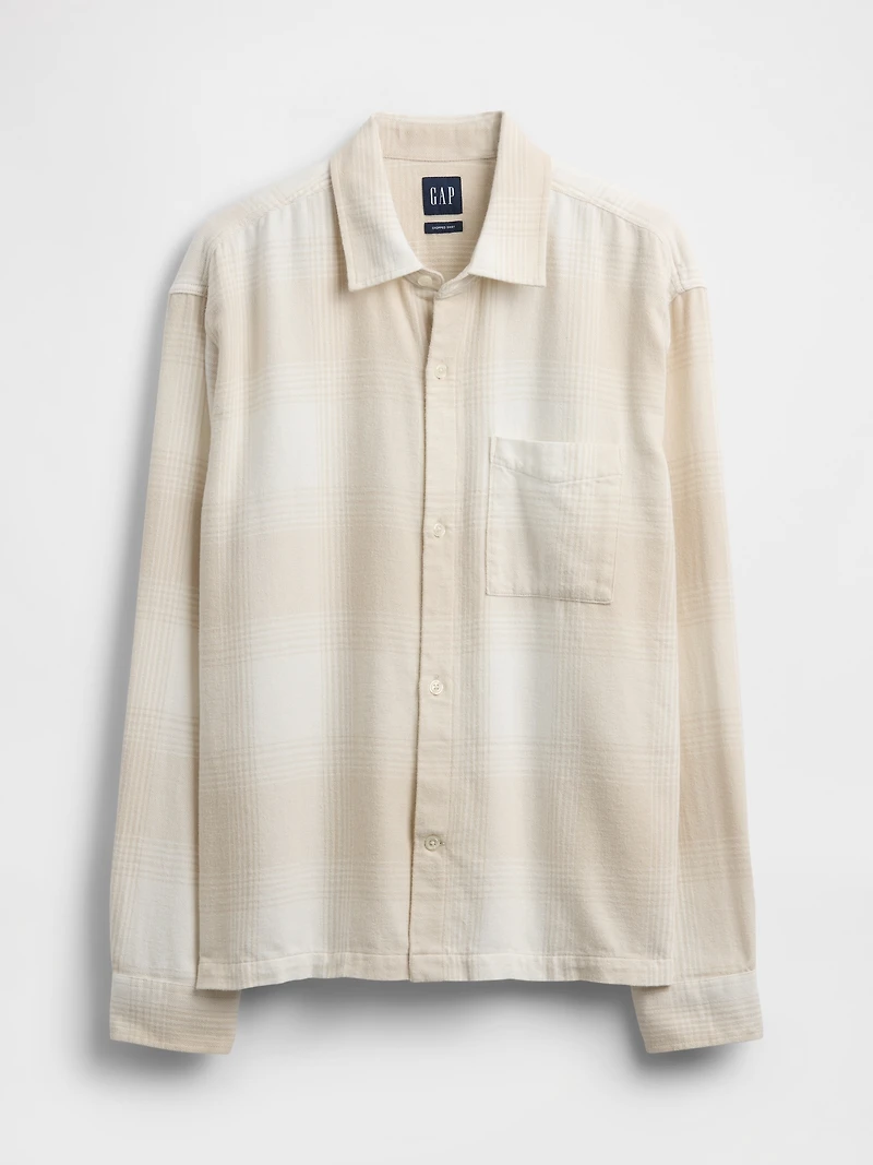 Relaxed Flannel Shirt