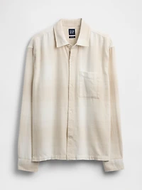 Relaxed Flannel Shirt