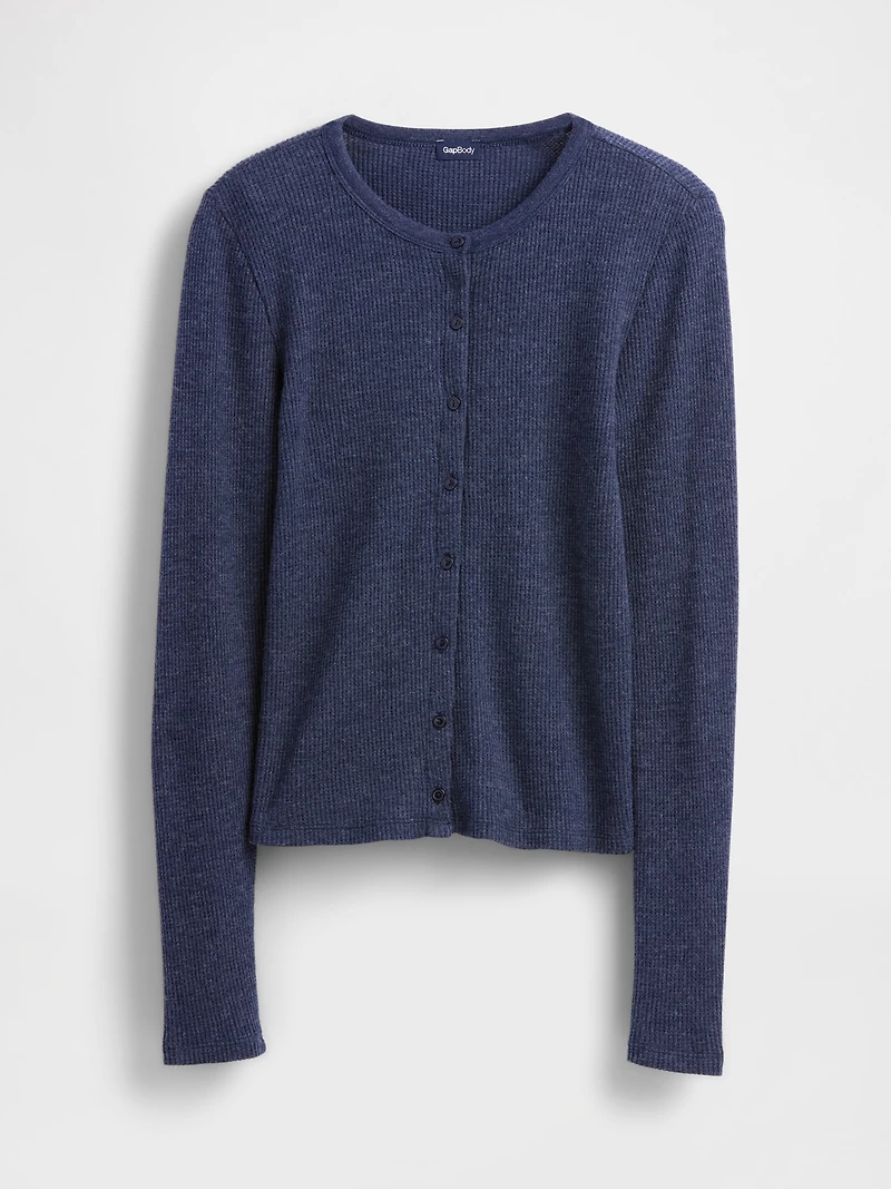 Waffle PJ Cardigan