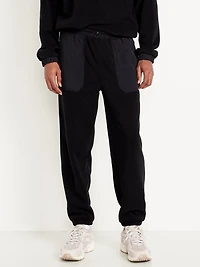 Loose Microfleece Utility Joggers