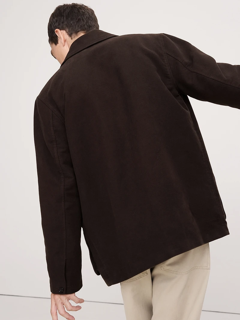 Italian Moleskin Barn Jacket