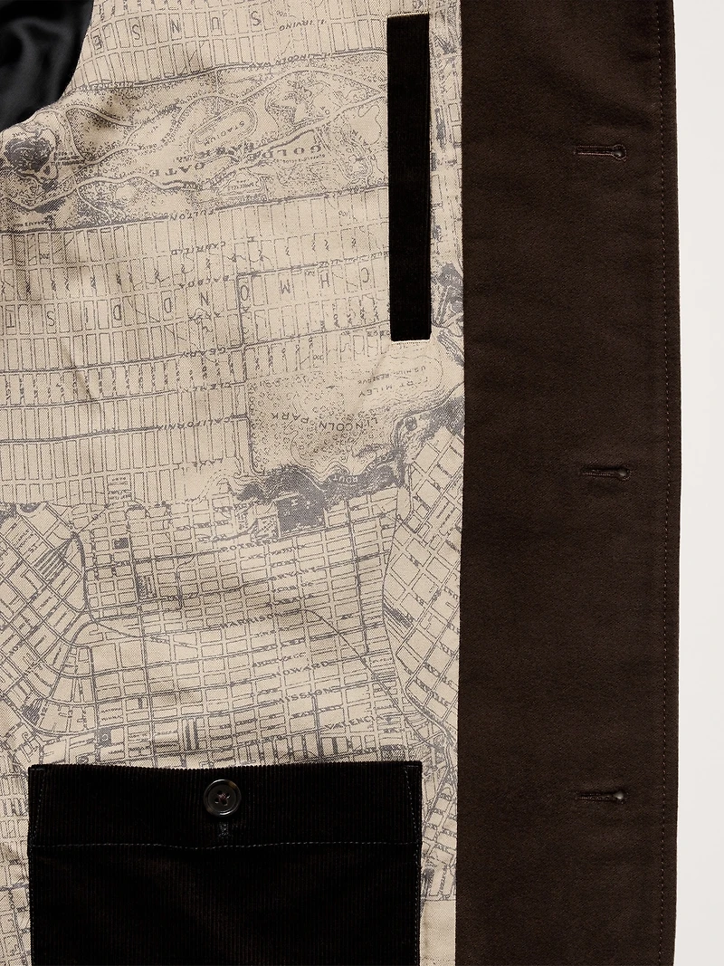 Italian Moleskin Barn Jacket