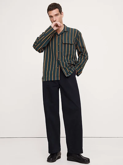 Relaxed-Fit Cotton Poplin Resort Shirt