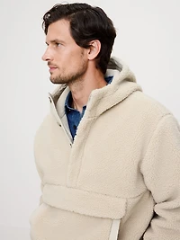 Sherpa Hoodie Sweatshirt