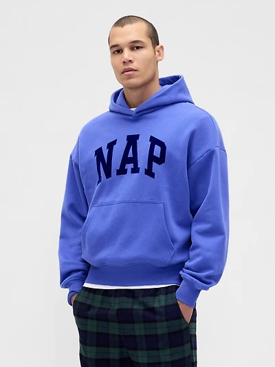 Adult VintageSoft NAP Logo Hoodie