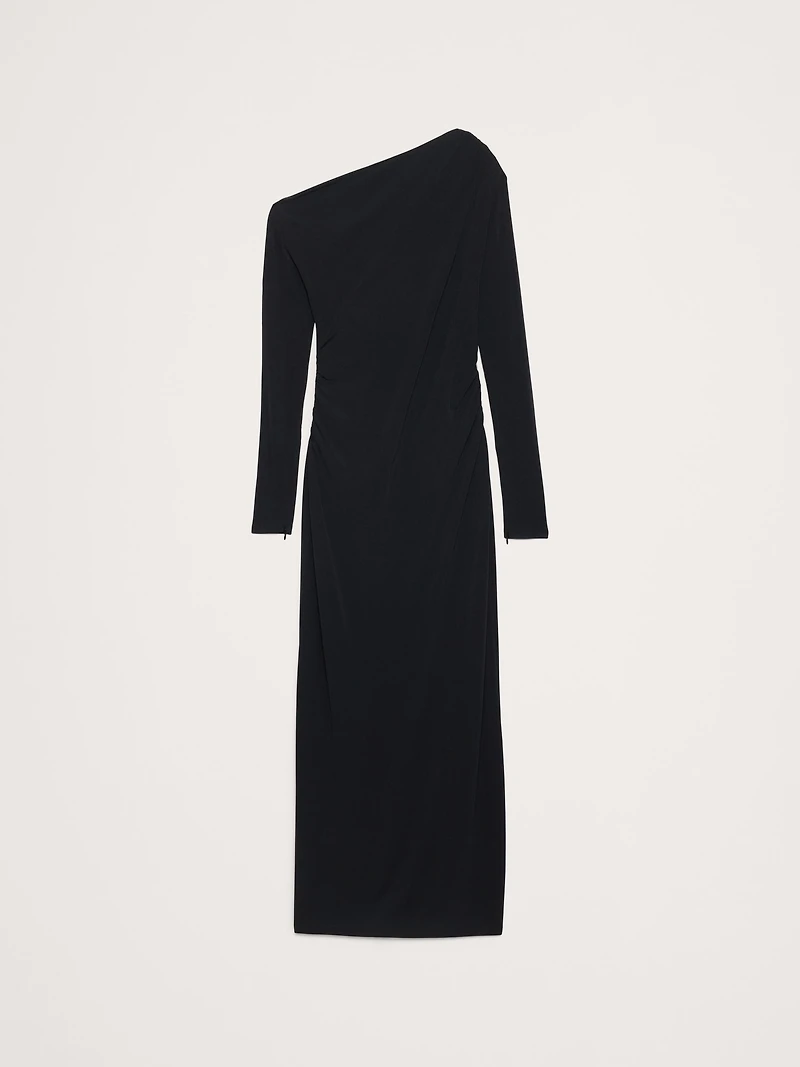 Matte Jersey Open Back Maxi Dress