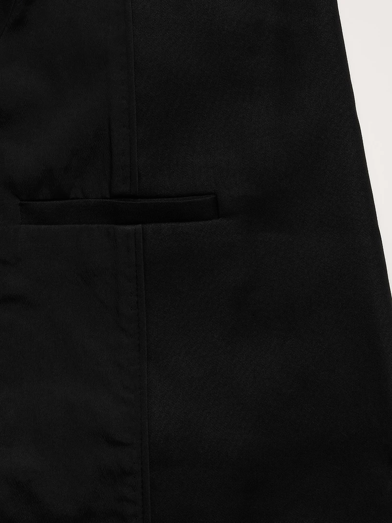 Cropped Tuxedo Jacket