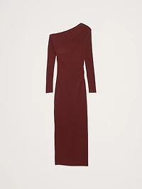 Matte Jersey Open Back Maxi Dress