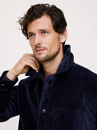 Velour Overshirt