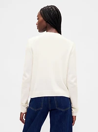 CashSoft Crop Cardigan