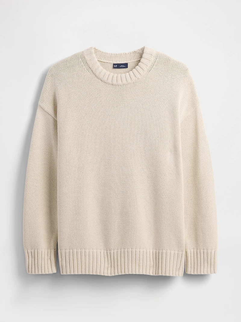 100% Cotton Oversized Sweater