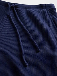 Waffle Wide-Leg PJ Pants