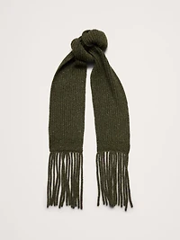 Donegal Wool-Blend Extra-Long Scarf
