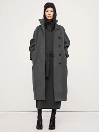 Italian Wool-Blend Top Coat